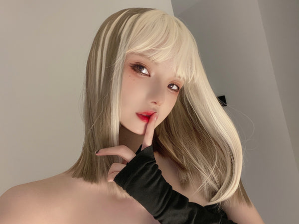 Harajuku mid-length wig KF82099