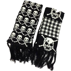 Skull Knit Scarf  KF82957