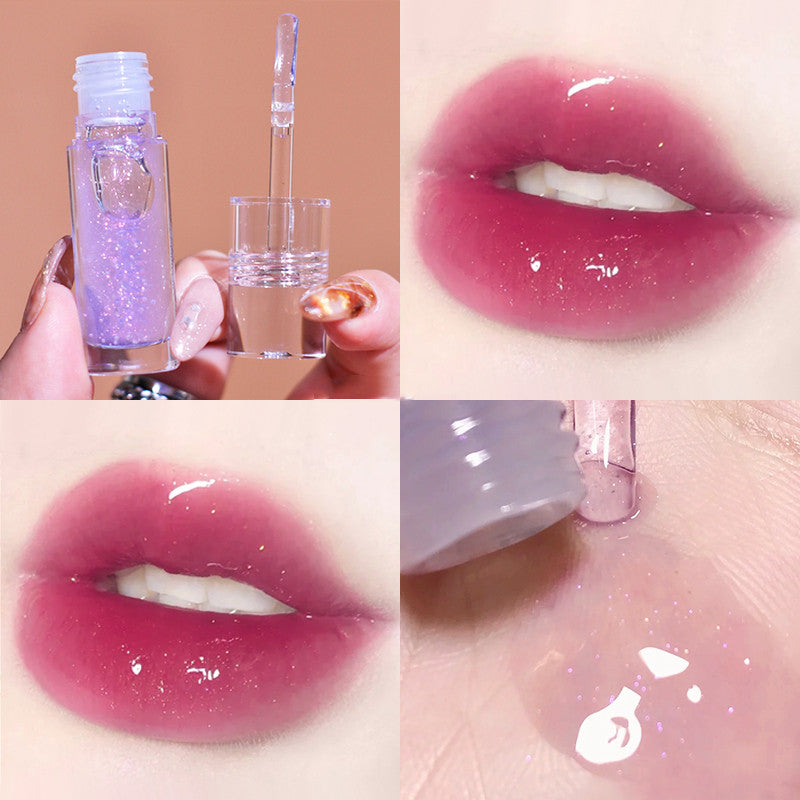 Water glossy glass lip  MK0027