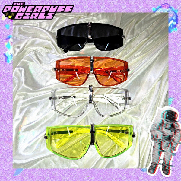 Unisex Transparent sunglasses KF81993