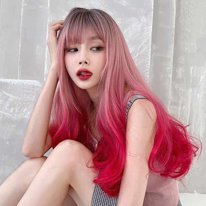 Gradient big wave curly hair wig KF9238 – unzzy
