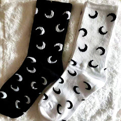 Moon socks two pairs  KF9613