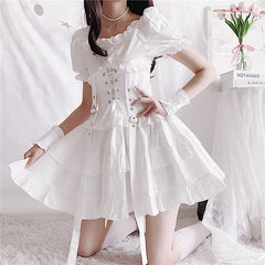 Punk dark dress KF81403