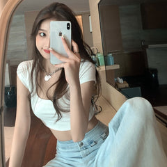 Summer short-sleeved T-shirt KF81470