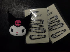 unzzy zebra pattern BB clip(two rows) KF50095