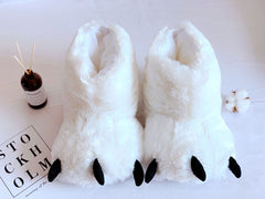 Bear paw cotton slippers  KF82356