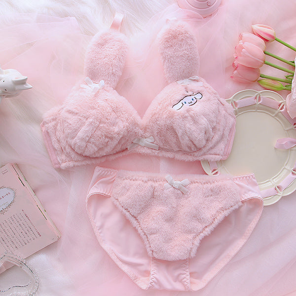 cute plush underwear set  KF83303