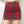 Red plaid skirt KF90344