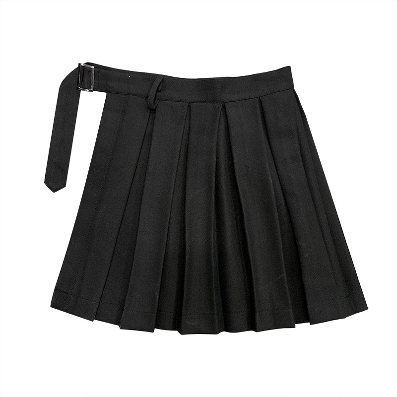 High waist irregular skirt  KF81012