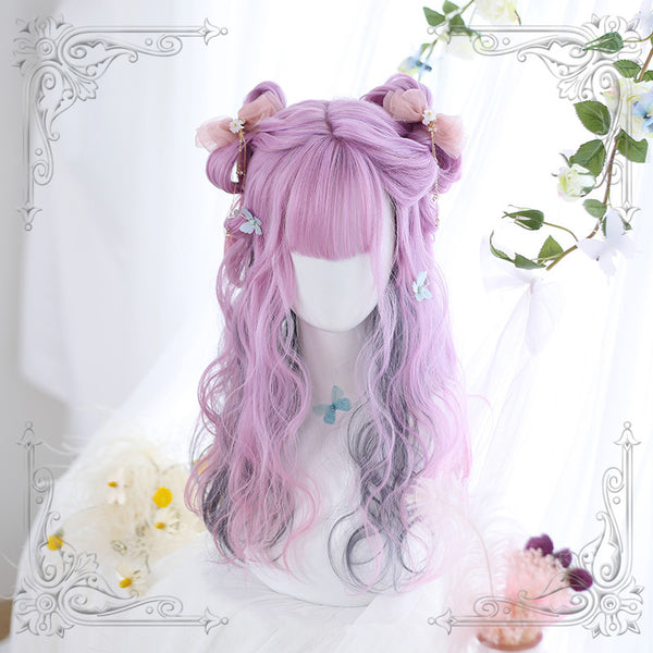 Harajuku pink wig KF90558