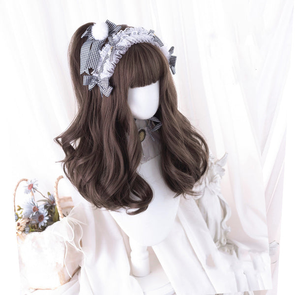 Daily micro-roll big wave wig  KF82689