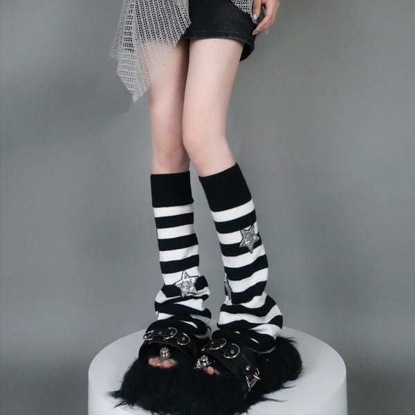 punk leg socks KF82981