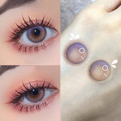 PURPLE CONTACT LENSES (TWO PIECES) KF82771