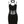 Black Chain Halter Dress  KF81864