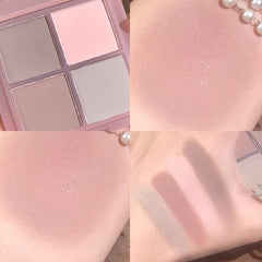 Matte shimmer four-color eye shadow MK0030