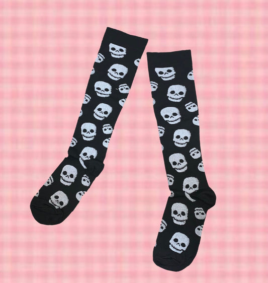 Punk Skull Socks  KF82803