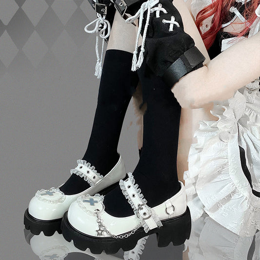 punk chain shoes  KF83180