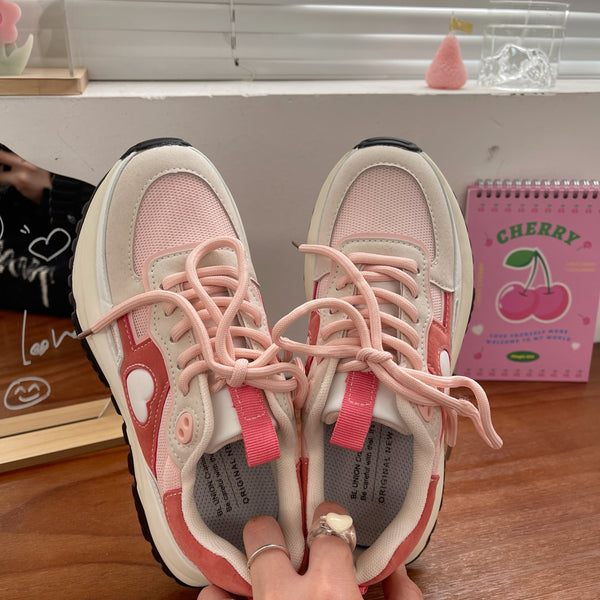Strawberry Pink Sneakers  KF82705