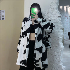 Harajuku Cow Shirt KF81992