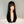Black long straight hair wig  KF82432