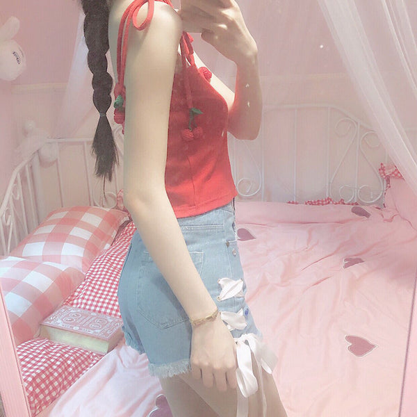 Red cherry vest KF908018