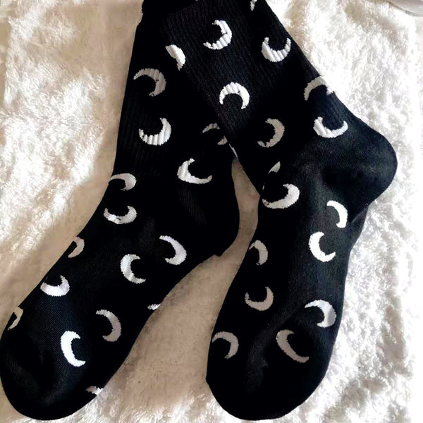 Moon socks two pairs  KF9613