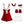 Christmas Dress Set (6 piece set)  KF83058
