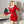 Christmas Plush Neck Dress KF83106