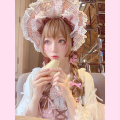 Harajuku long roll wig KF90754