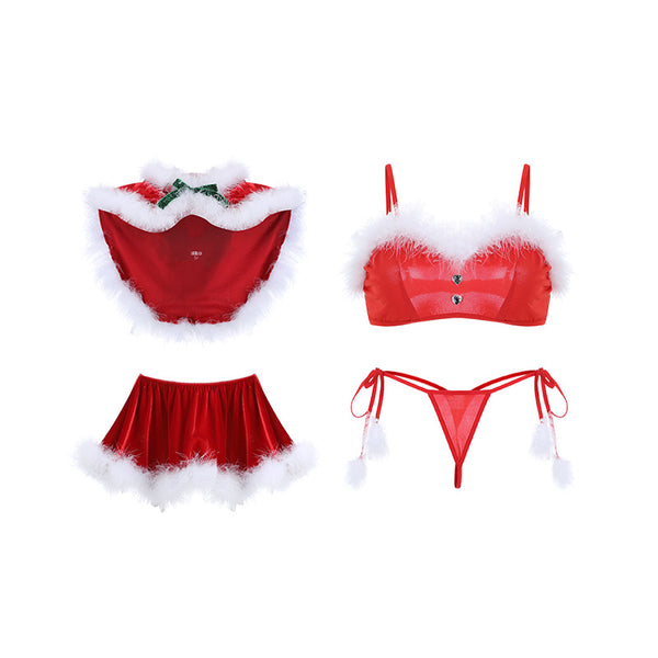 Christmas cosplay lingerie set  KF83133