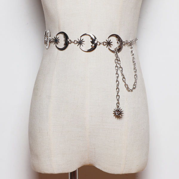 Moon star waist chain KF81834