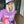 Purple baseball cap  KF90514