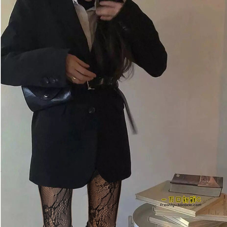 Fashion black stockings KF81910