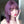 PURPLE STRAIGHT WIG KF82245