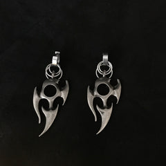Flame earrings (one pair)   KF81130