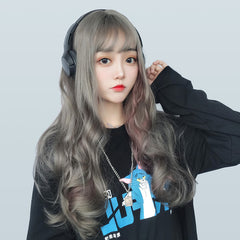 Gradient long roll wig KF9529