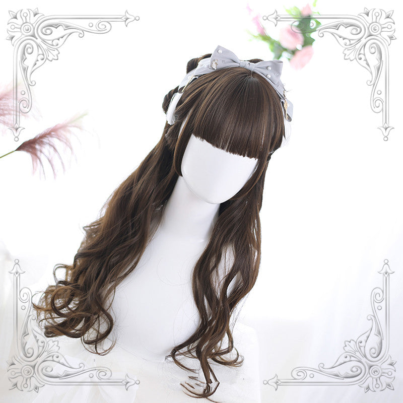Harajuku long roll wig KF90754