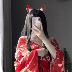 Horns elk headband christmas hat  KF82471