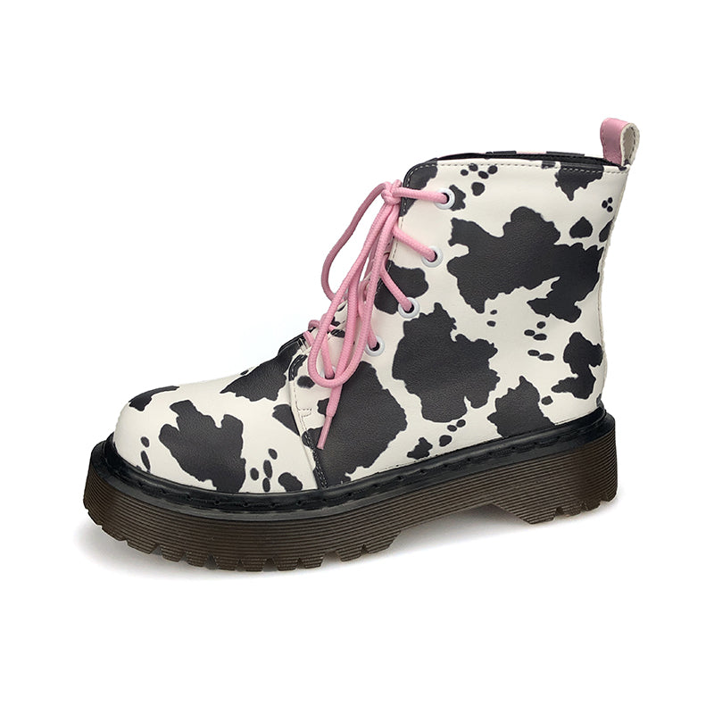 Pink Cow Martin Boots   KF82979