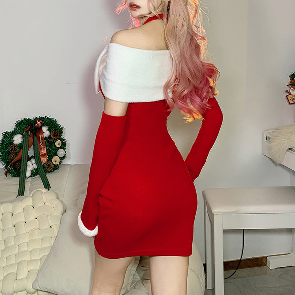 christmas bow dress  KF83144