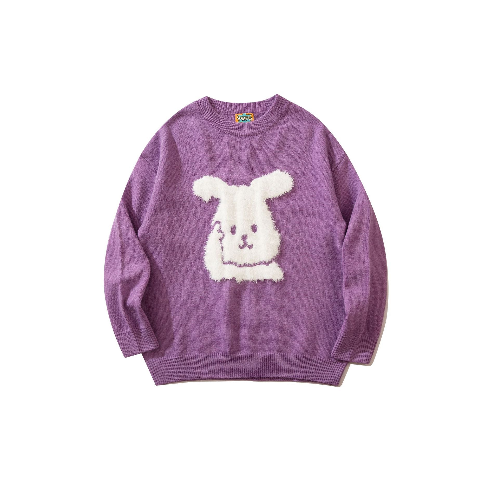 cute rabbit cartoon sweater  KF80084