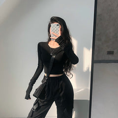 Chic Long Sleeve T-shirt KF81590
