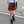 Red plaid shorts KF82146