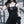 black suspender dress  KF9362