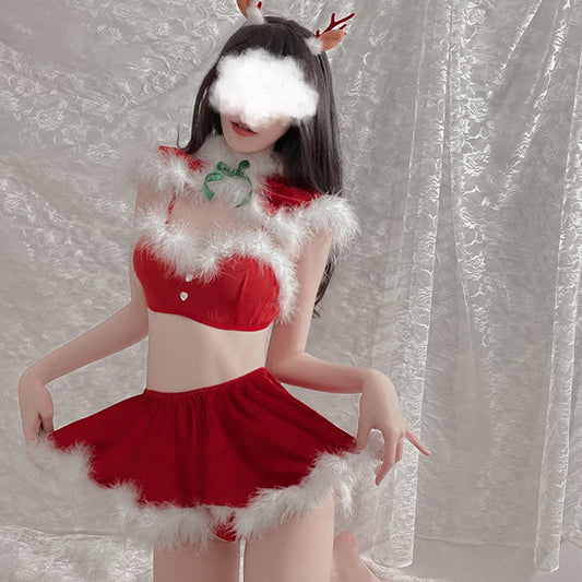 Christmas cosplay lingerie set  KF83133