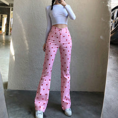 Pink Love Pants KF81852
