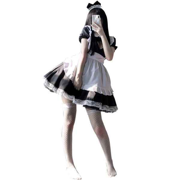 Black and white dress KF81809