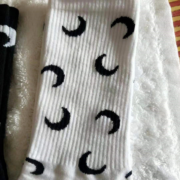 Moon socks two pairs  KF9613