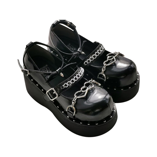 Punk platform shoes KF82096