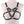 Metal chain suspender belt KF81655